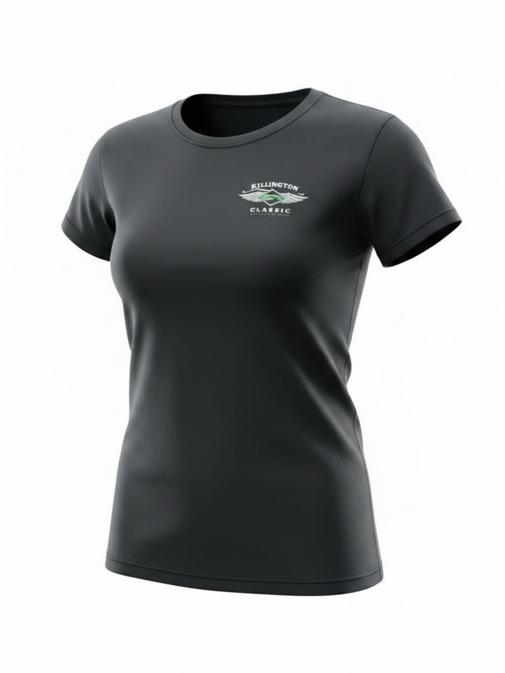Killington Classic Motorcycle Rally Women's Black Crewneck Tee